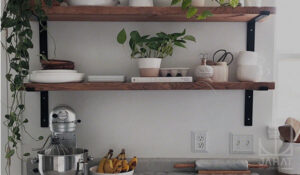 kitchen shelf-دکوراسیون آشپزخانه